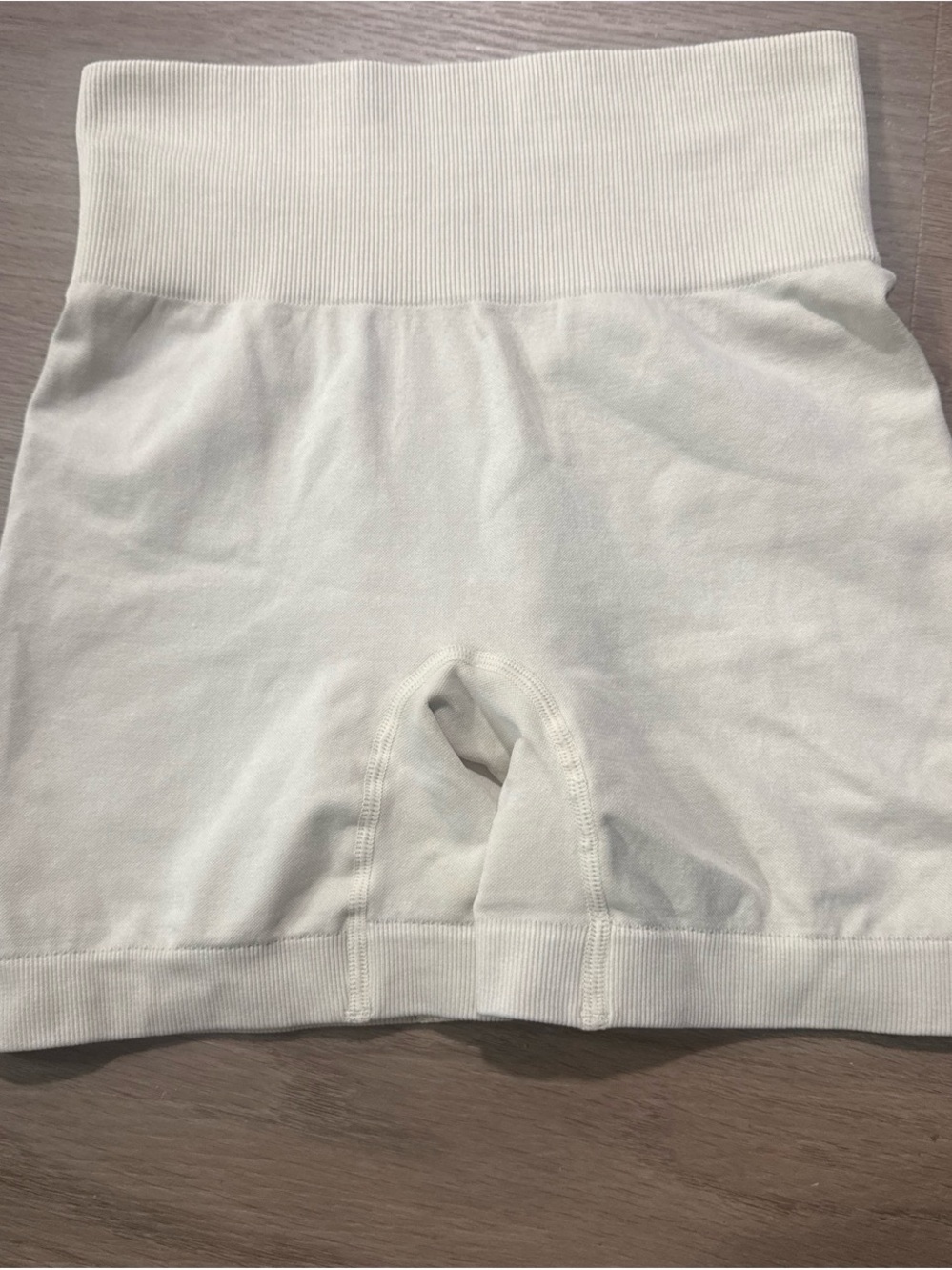 White Women's Athletic Shorts